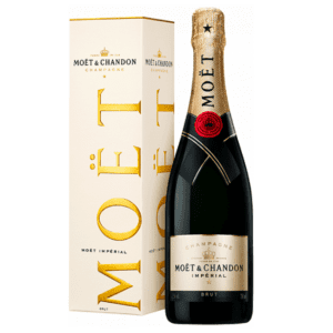 Шампанское Moet Chandon Imperial белое брют 0,75 л в подарочной упаковке