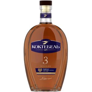 Коньяк Коктебель 3 года 0,5 л